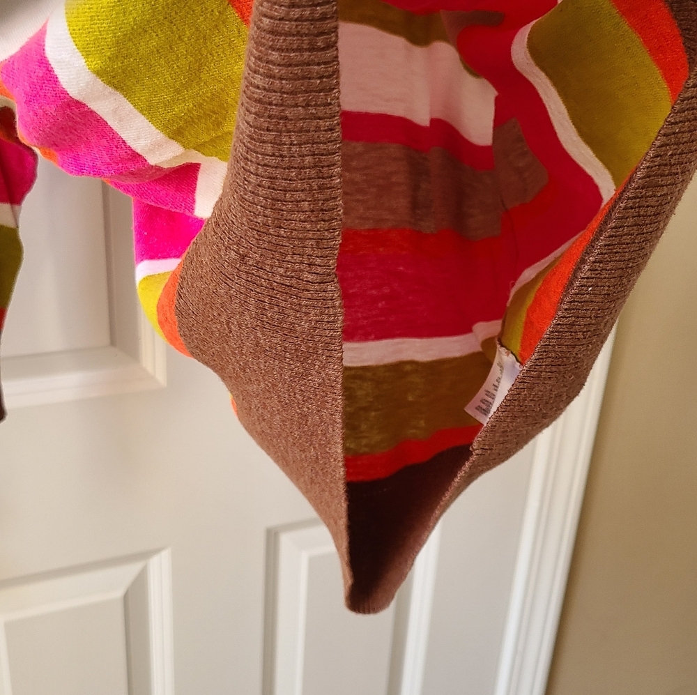 Jones New York L Women's Colorful Striped Sweater - Picture 6 of 13